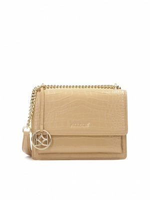 Női Kazar Maisy Handbags Fekete | 268ZWYFVI