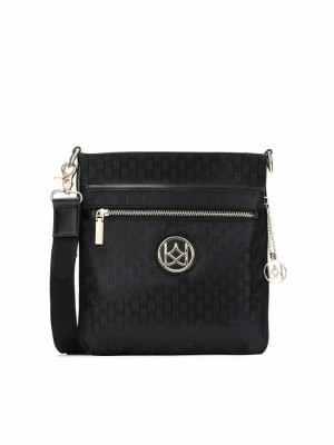 Női Kazar Maya Handbags Fekete | 914ULYKIH