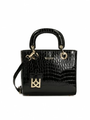 Női Kazar Muse Handbags Fekete | 290SKQWFH