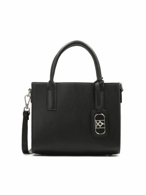 Női Kazar Muse Handbags Fekete | 860PSYJCH
