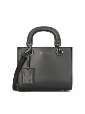 Női Kazar Muse Handbags Fekete | 894GVFMSO