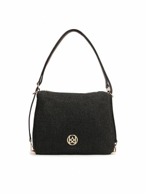 Női Kazar Season Handbags Fekete | 084BPHRXZ